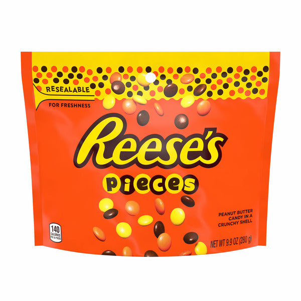 Reese's pieces bag