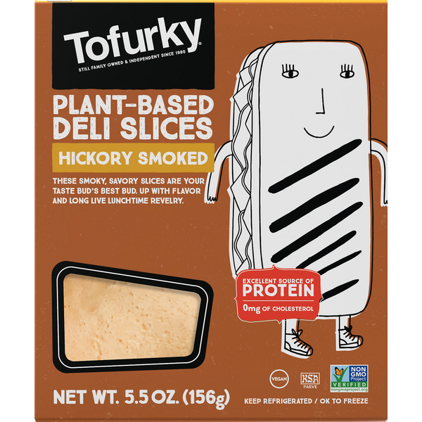 Tofurky Deli Slices, Plant-Based, Hickory Smoked