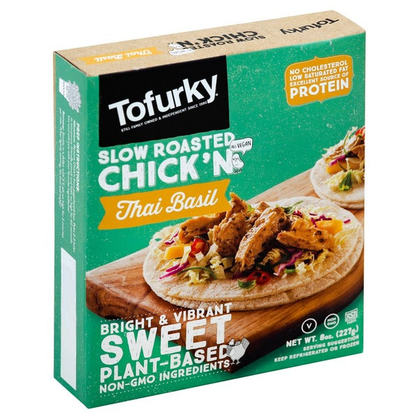 Tofurky Chick'n, Slow Roasted, Thai Basil Peters Market Inmate