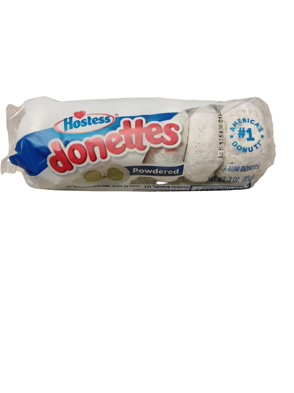 Hostess donettes powdered