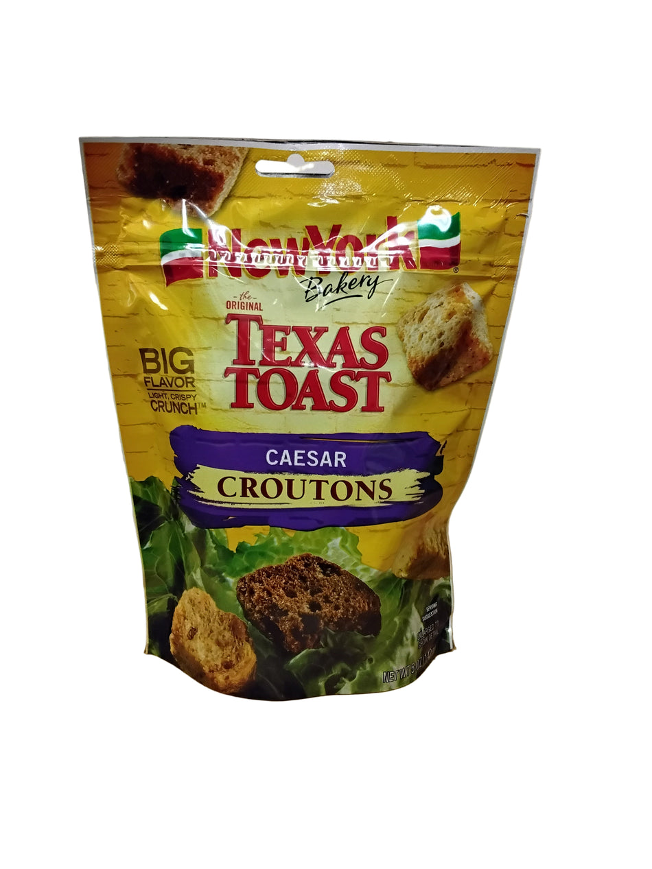 Texas toast  Caesar croutons