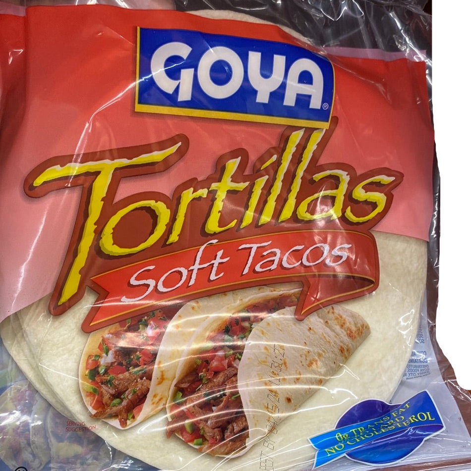 Goya tortillas soft taco