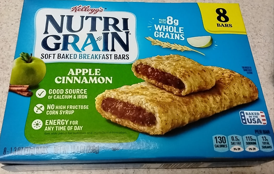 Nutri grain Apple Cinnamon