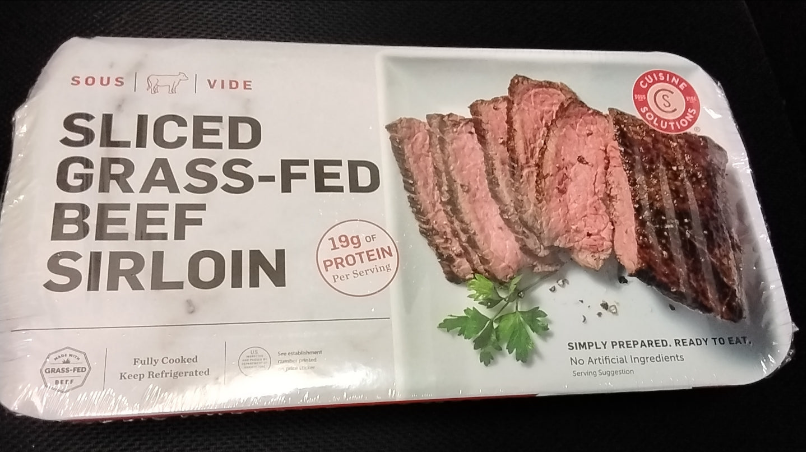 Slice grass-fed beef Sirloin