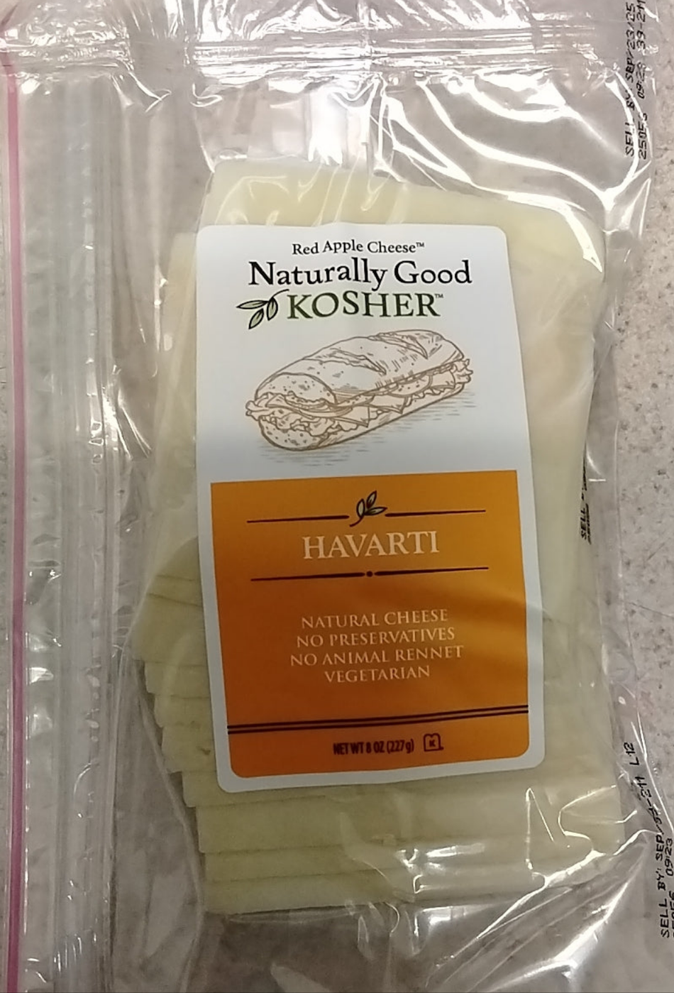 Kosher Havarti Cheese