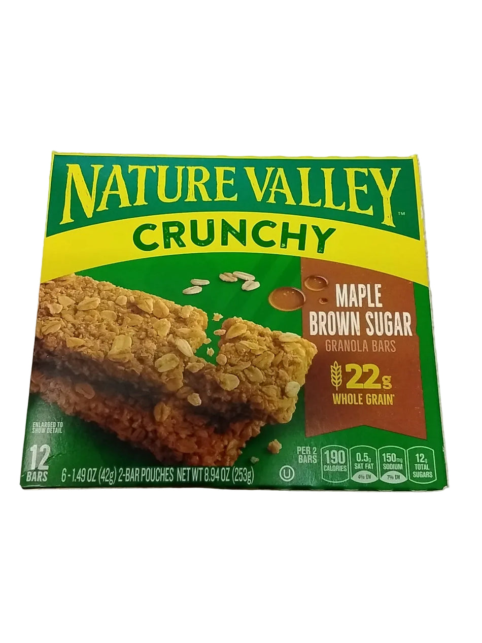 Nature valley crunchy maple brown sugar
