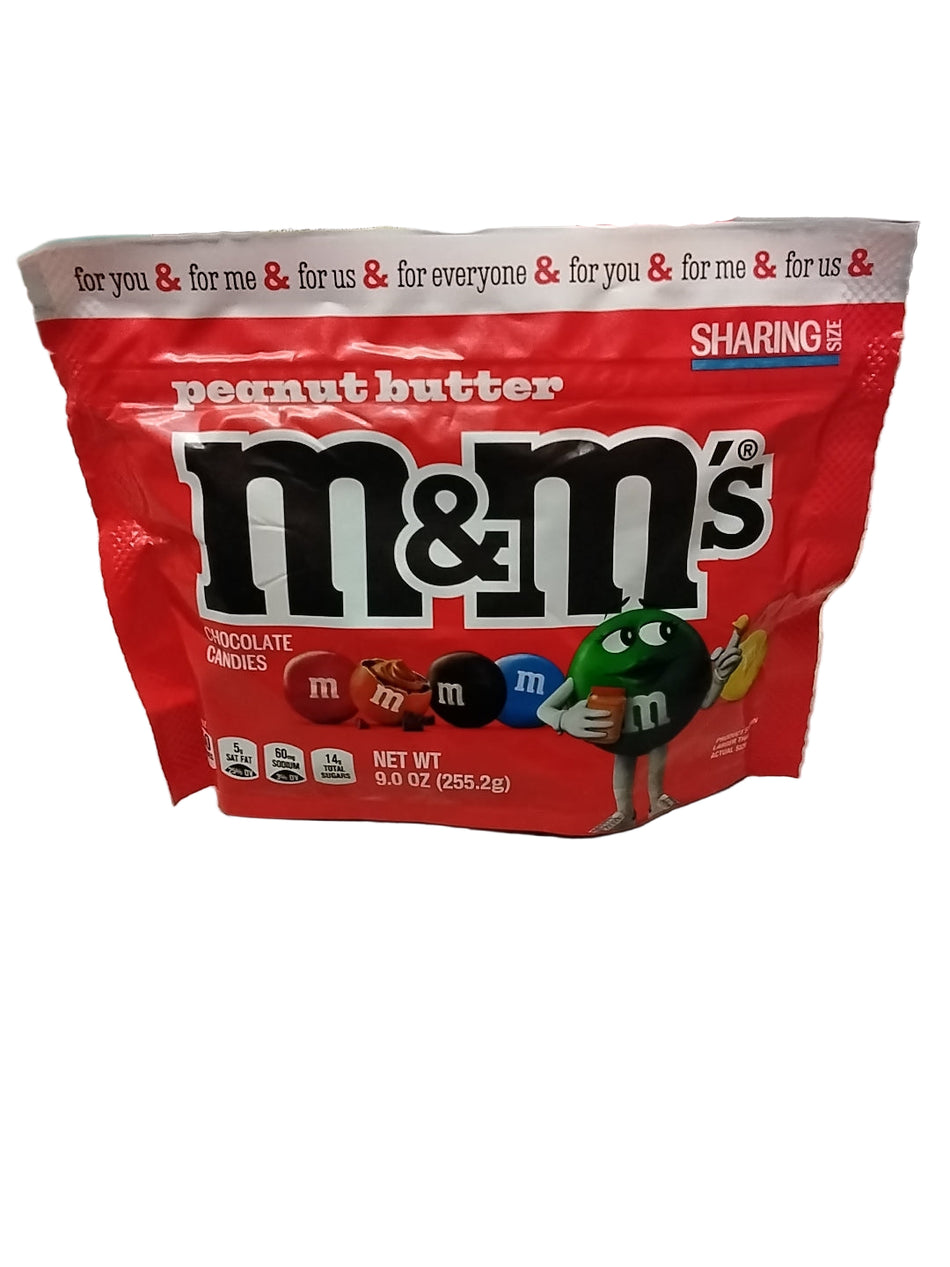 M&M peanut butter