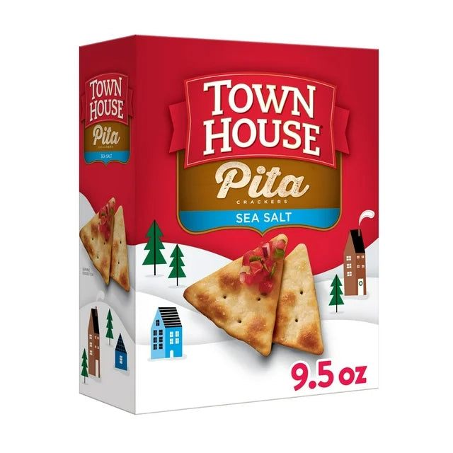 Town House Pita Sea Salt Oven Baked Crackers