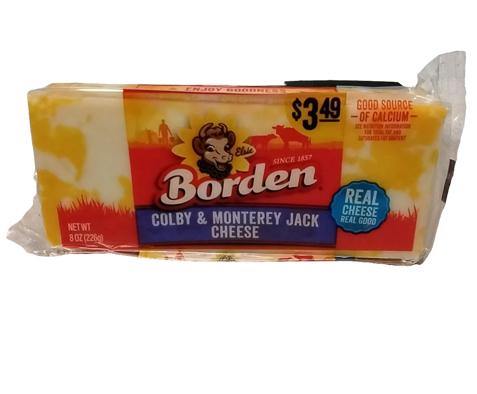 Borden Colby & Monterrey Jack Cheese