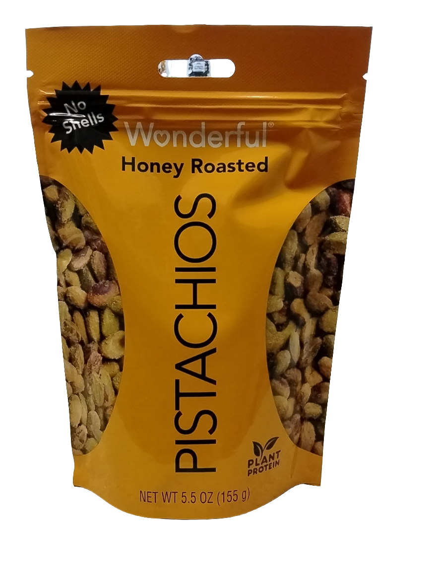 Wonderful Honey Roasted Pistachios, BIG