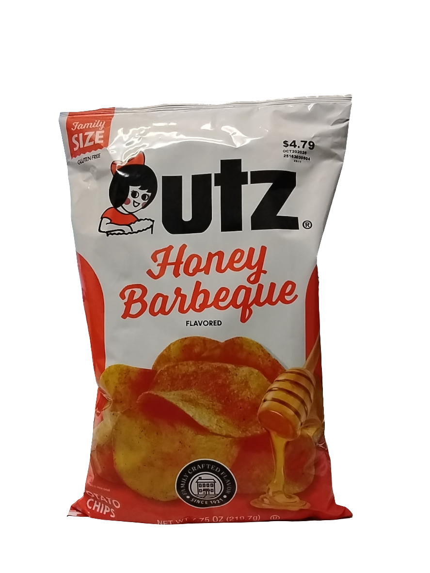 Utz Honey Barbeque Potato Chips