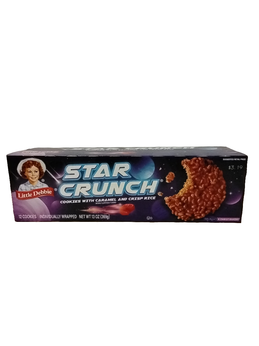 Star Crunch  cookies with caramel and crisp rice