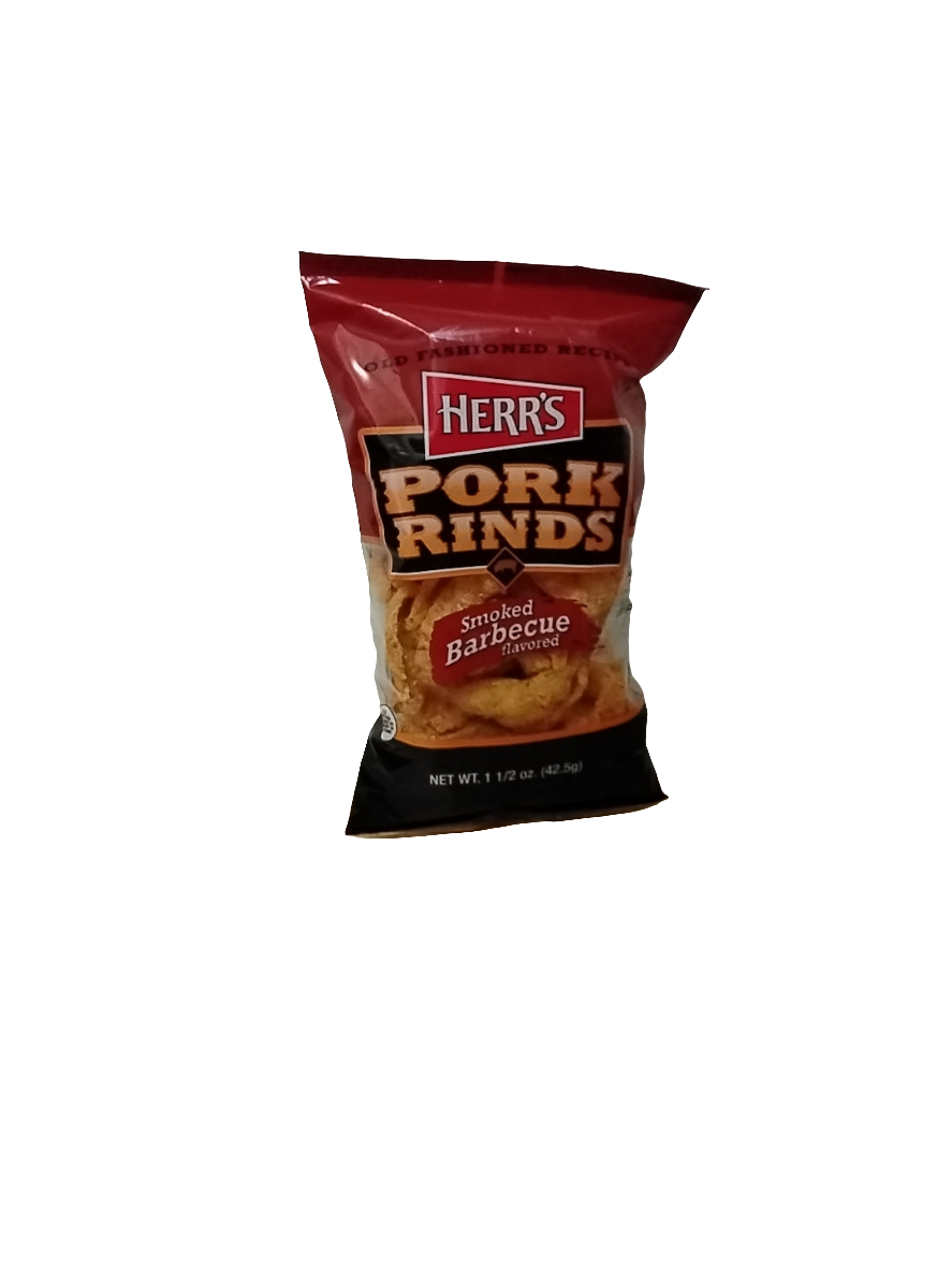 Herr's pork rinds BBQ