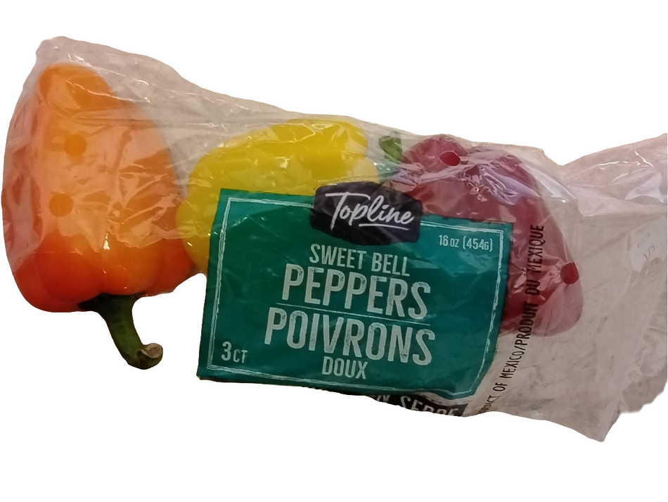 Rainbow peppers