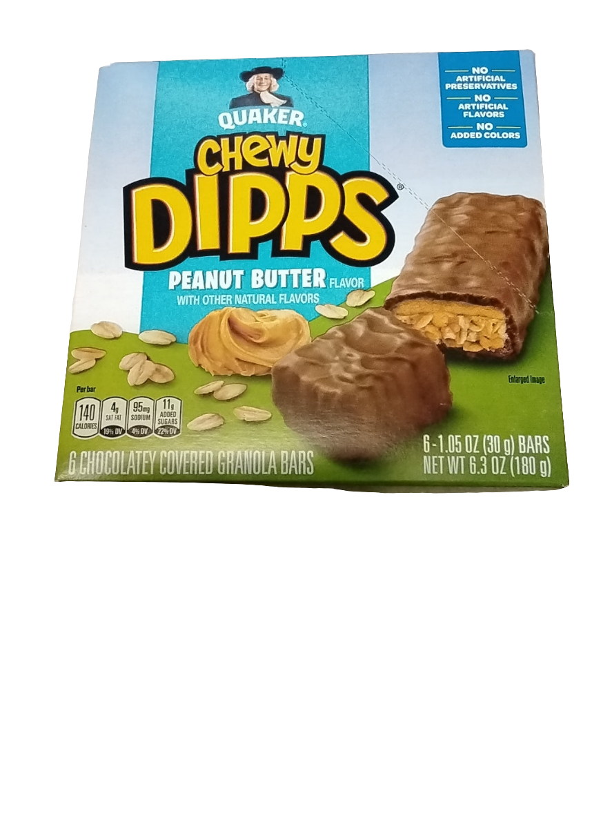 Chewy dipps peanut butter
