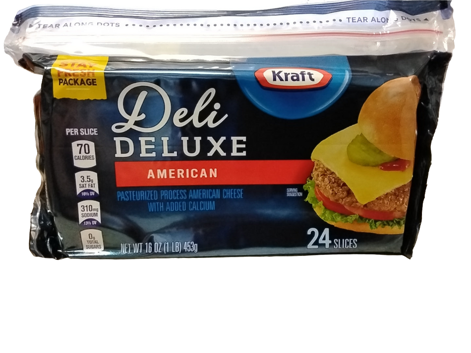 Kraft Deli Deluxe 2% American Cheese