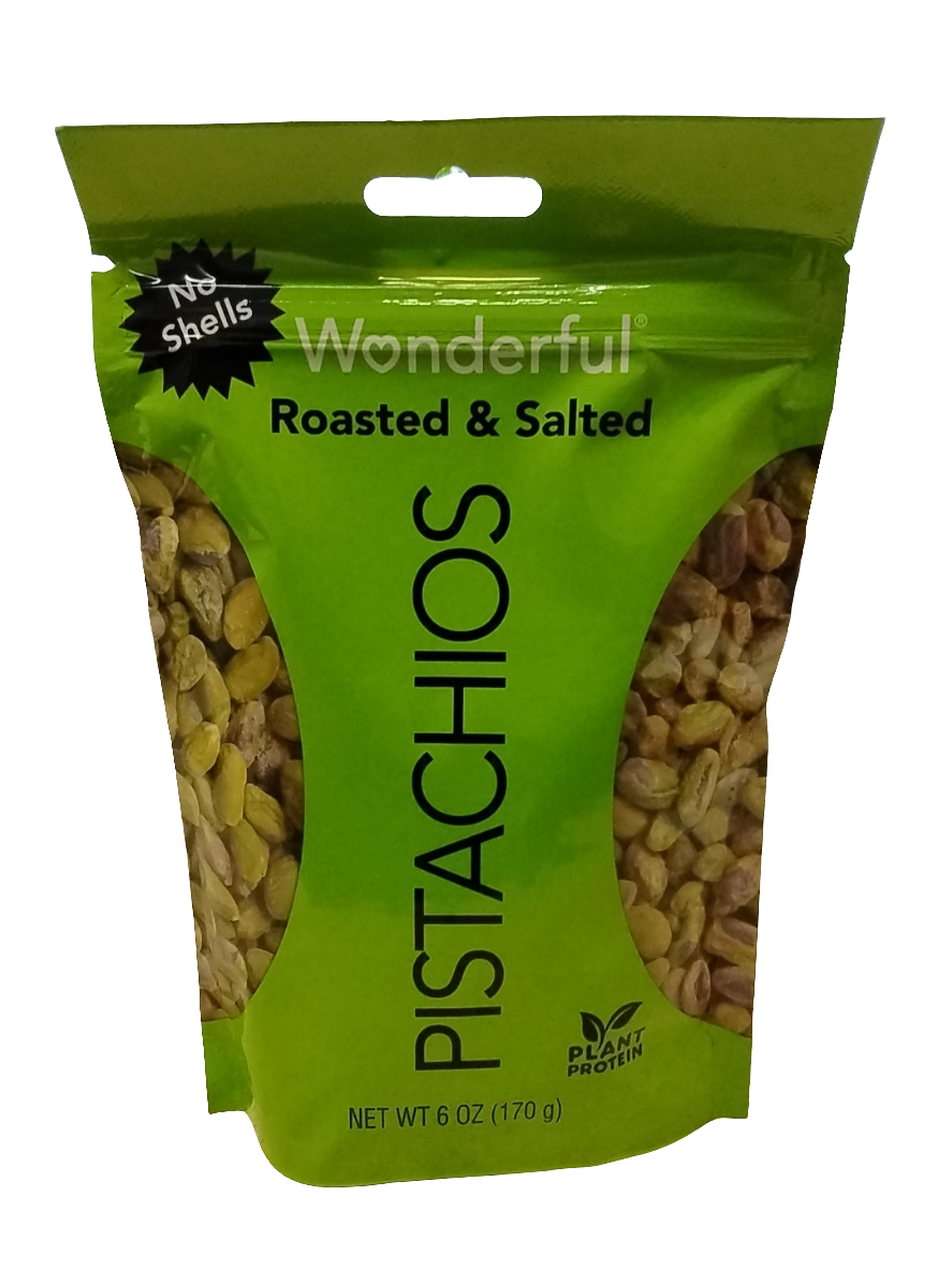 Wonderful pistachios  roasted & salted