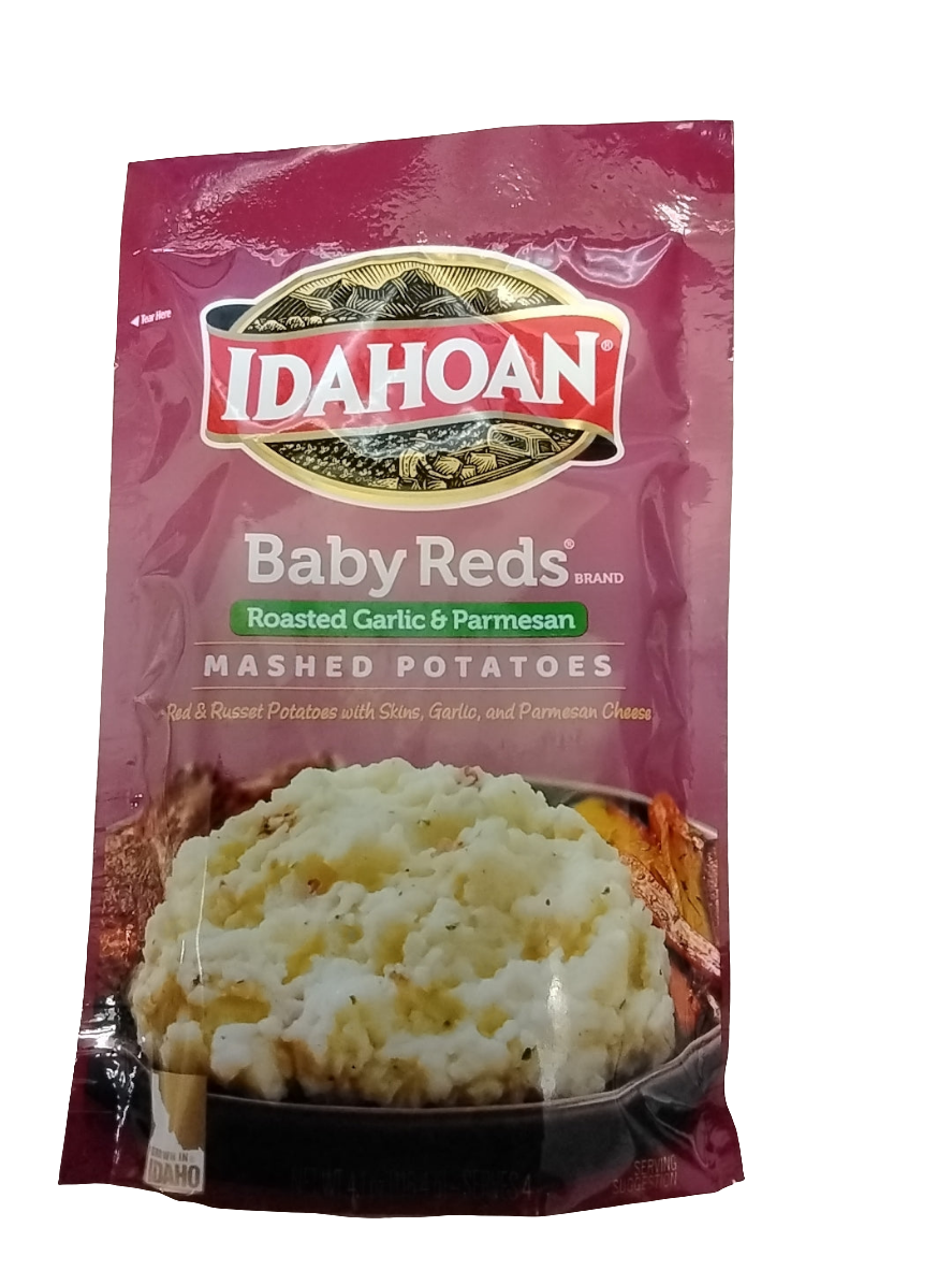 Idahoan baby reds roasted garlic & permesan