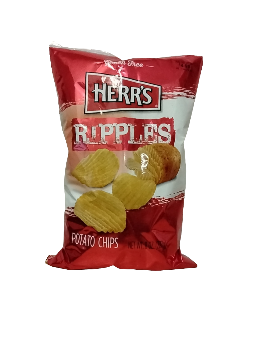 HERR'S RIDGED CHIPS
