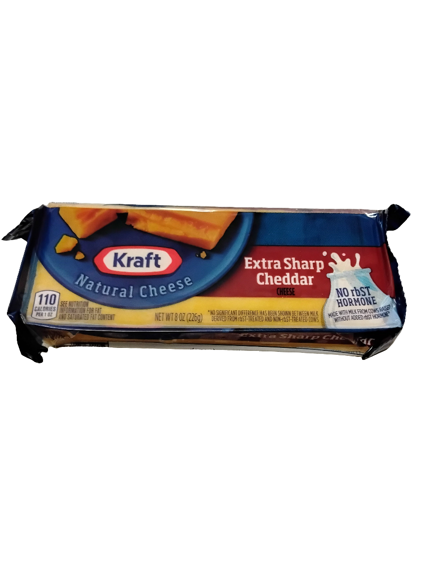 Kraft extra sharp cheddar