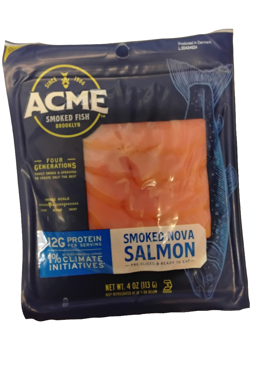 Acme salmon  (SMALL) 4 oz.