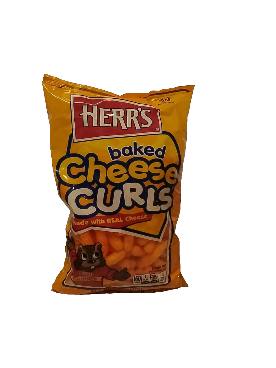 Herr`s baked cheese curls