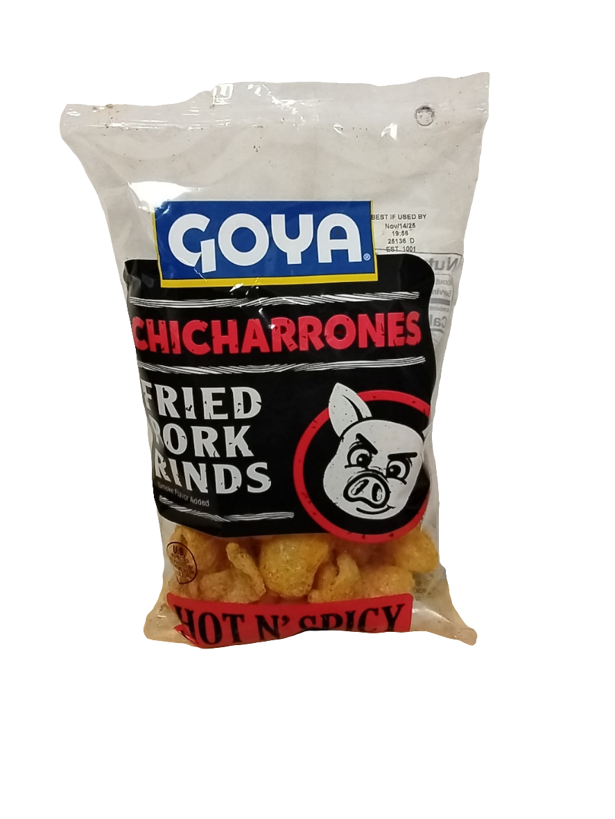 Goya  hot Rinds Chicharrones