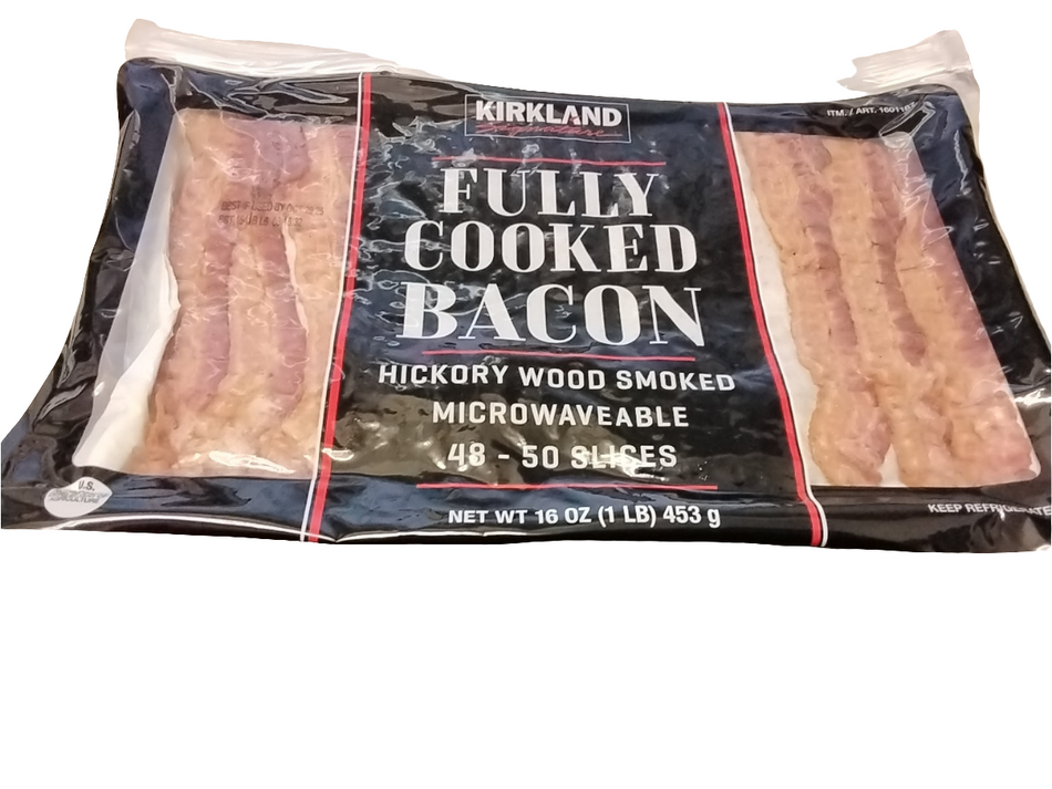 Fully cooked bacon KIRKLAND