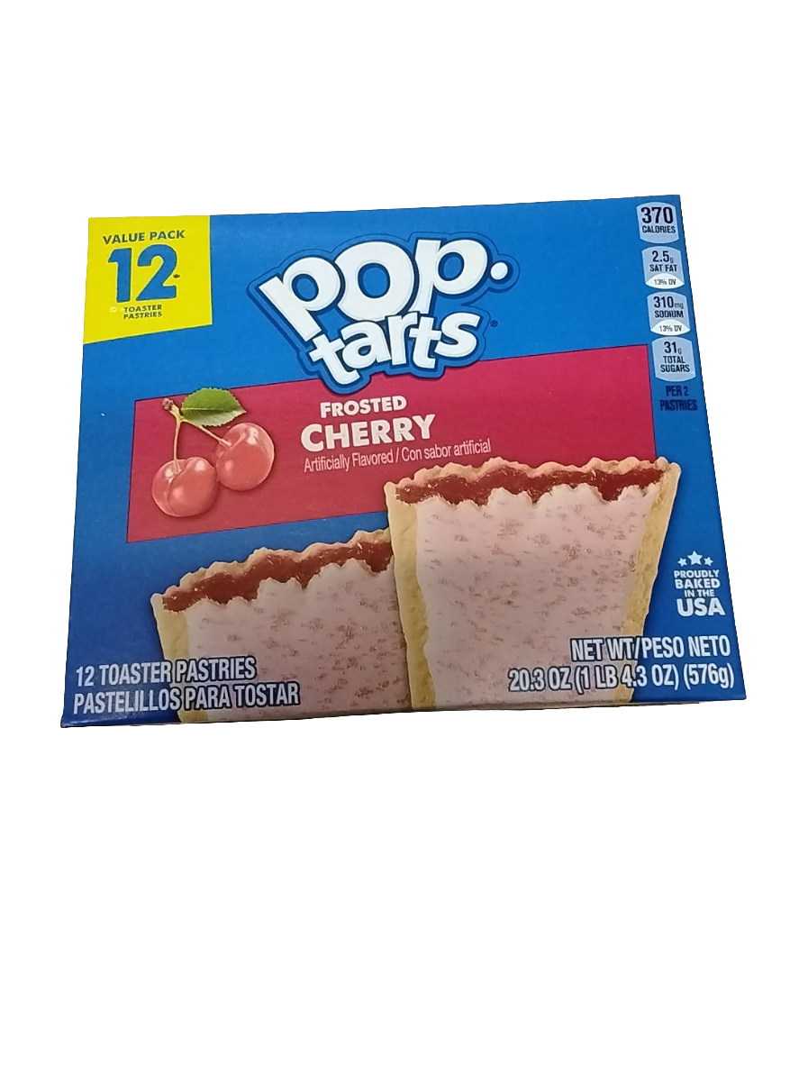 frosted cherry Pop tarts