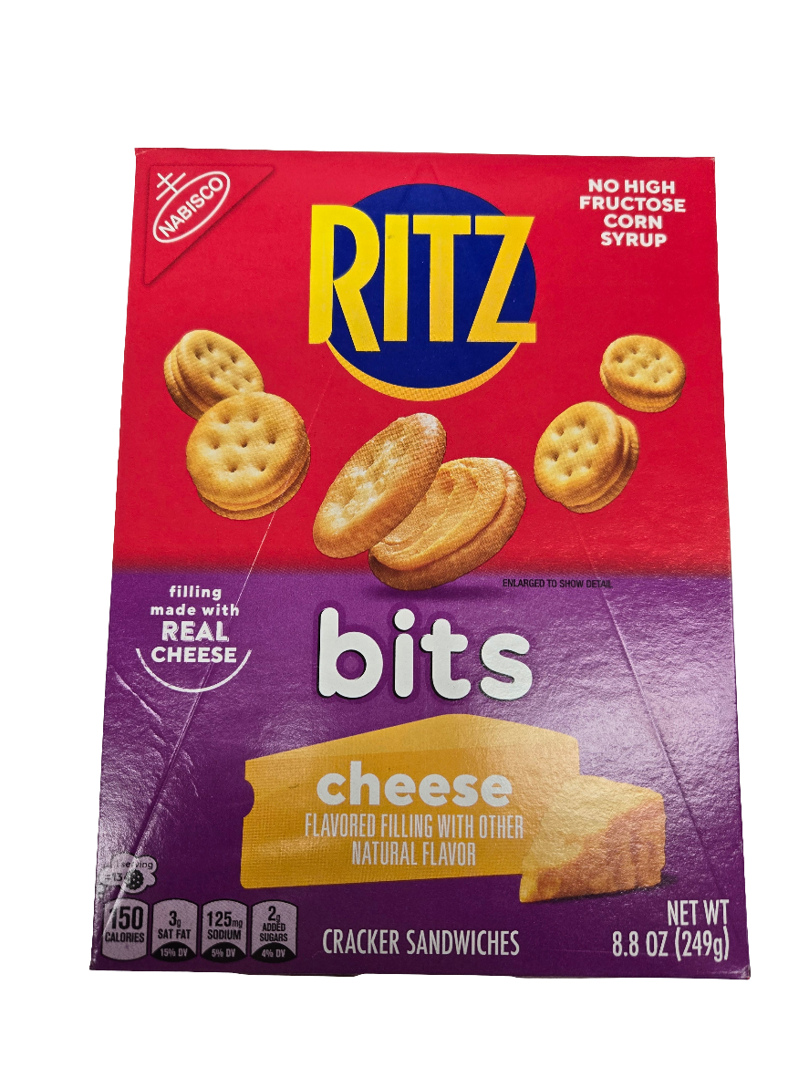 RITZ Bits Cheese Sandwich Crackers, 8.8 oz  nabisco