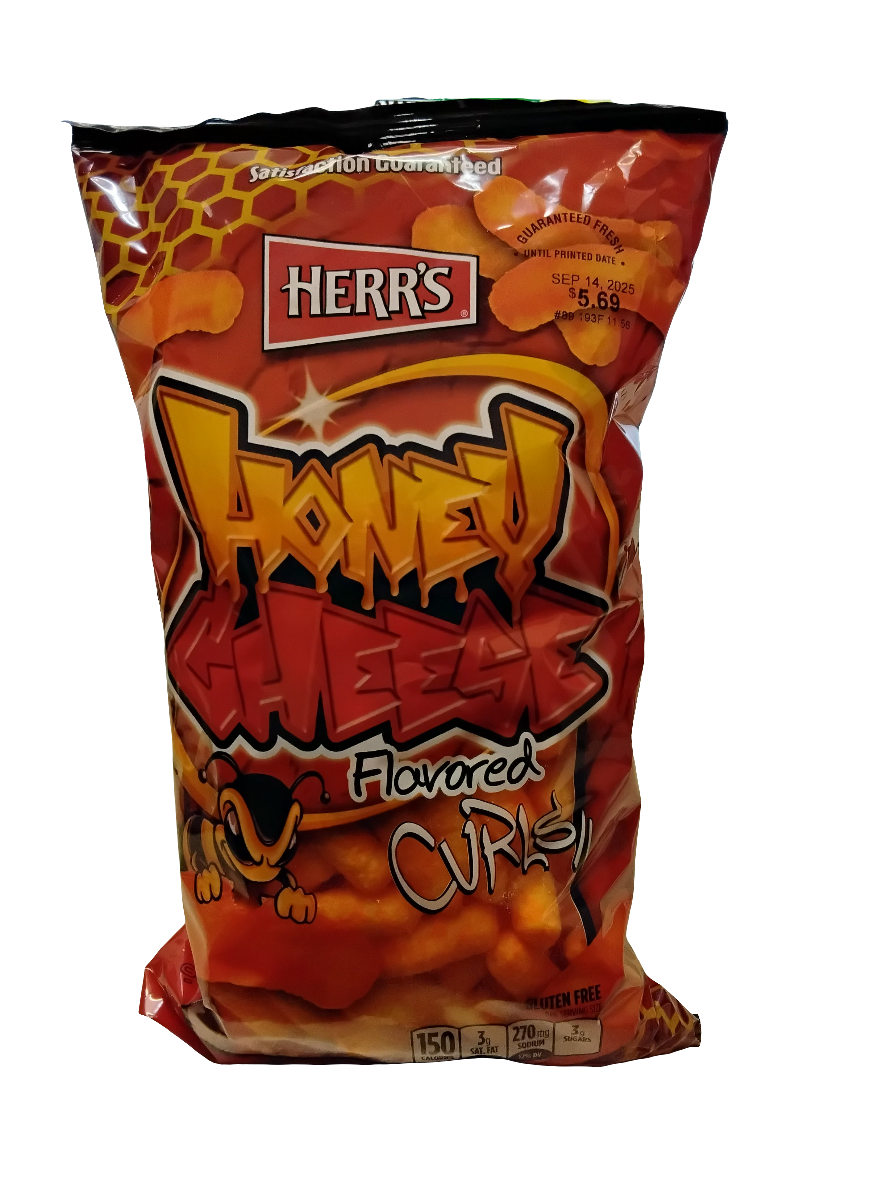 Herr's HONEY Cheese Curls