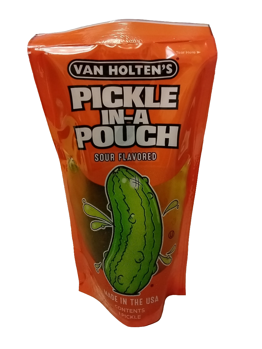 Van holten's pickle in a pouch sour flavored