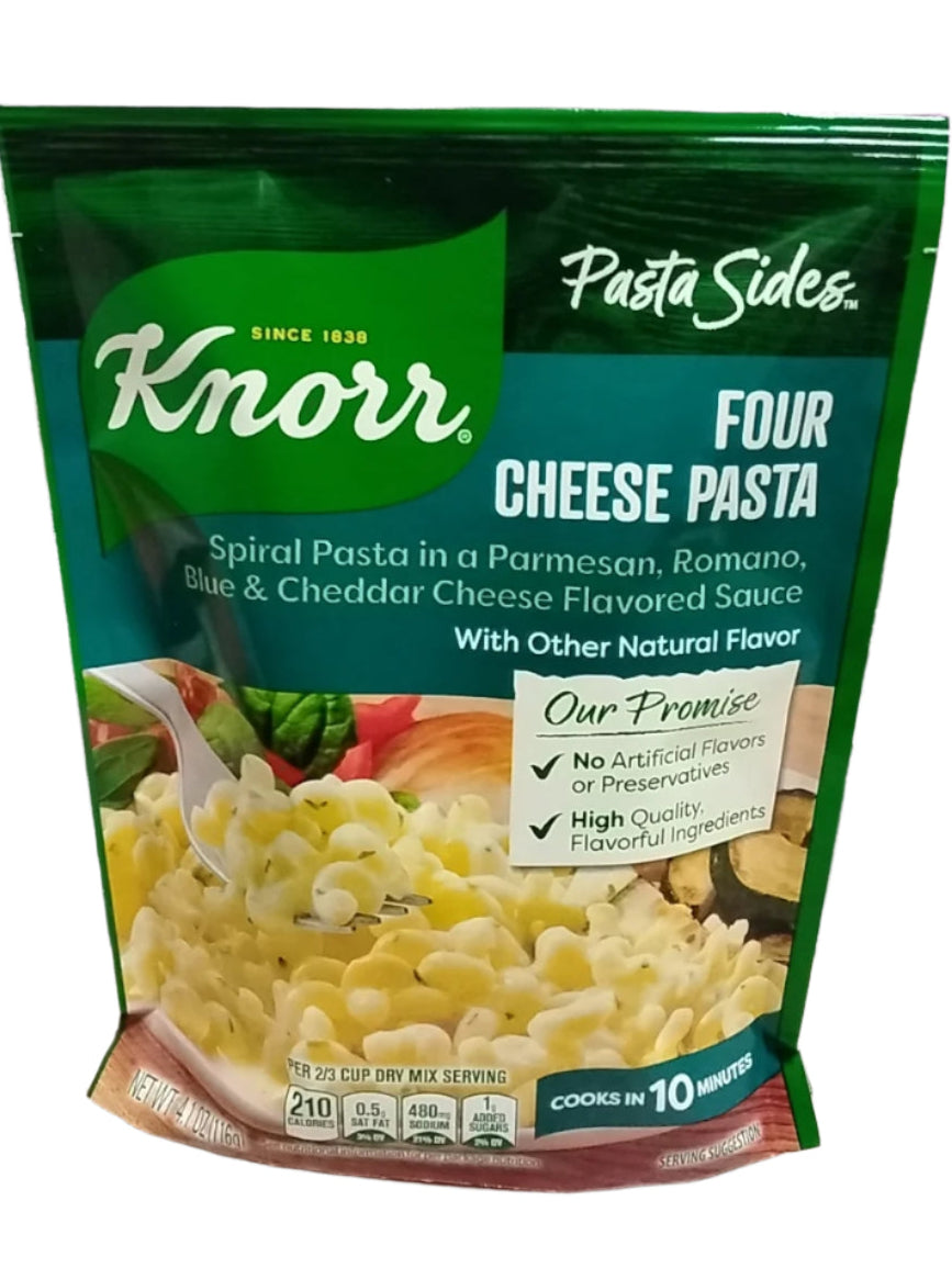 Knorr pasta sides four cheese pasta