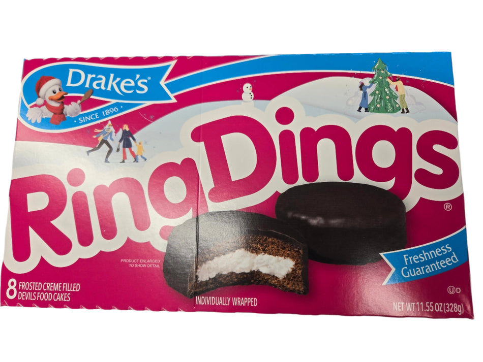 Drake's Frosted Creme RING DINGS