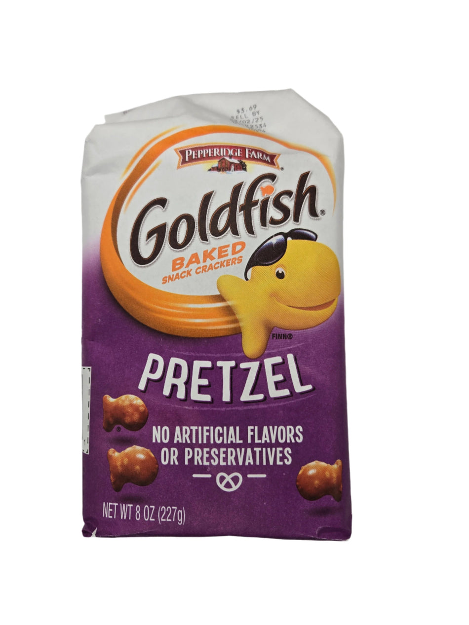 Goldfish Pretzel Crackers, Snack Crackers,