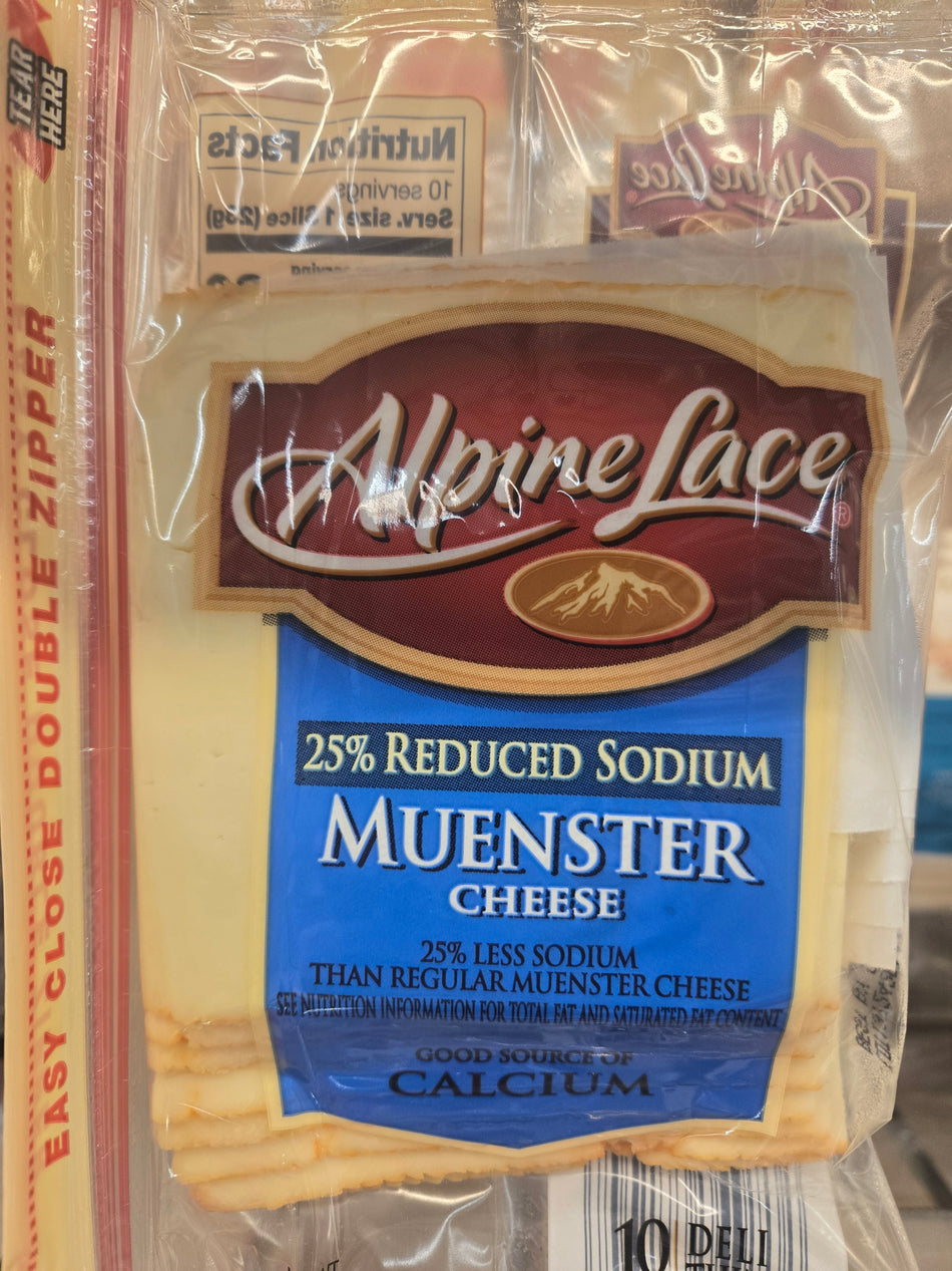 Alpine Lace® Sliced Muenster Cheese