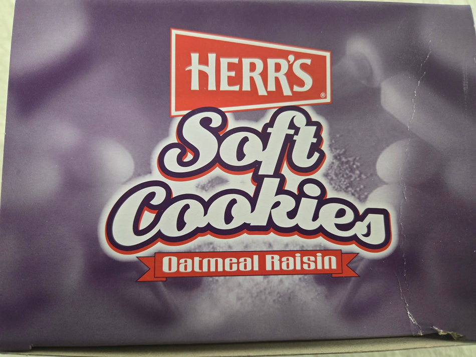 HERR'S COOKIES OATMEAL RAISIN