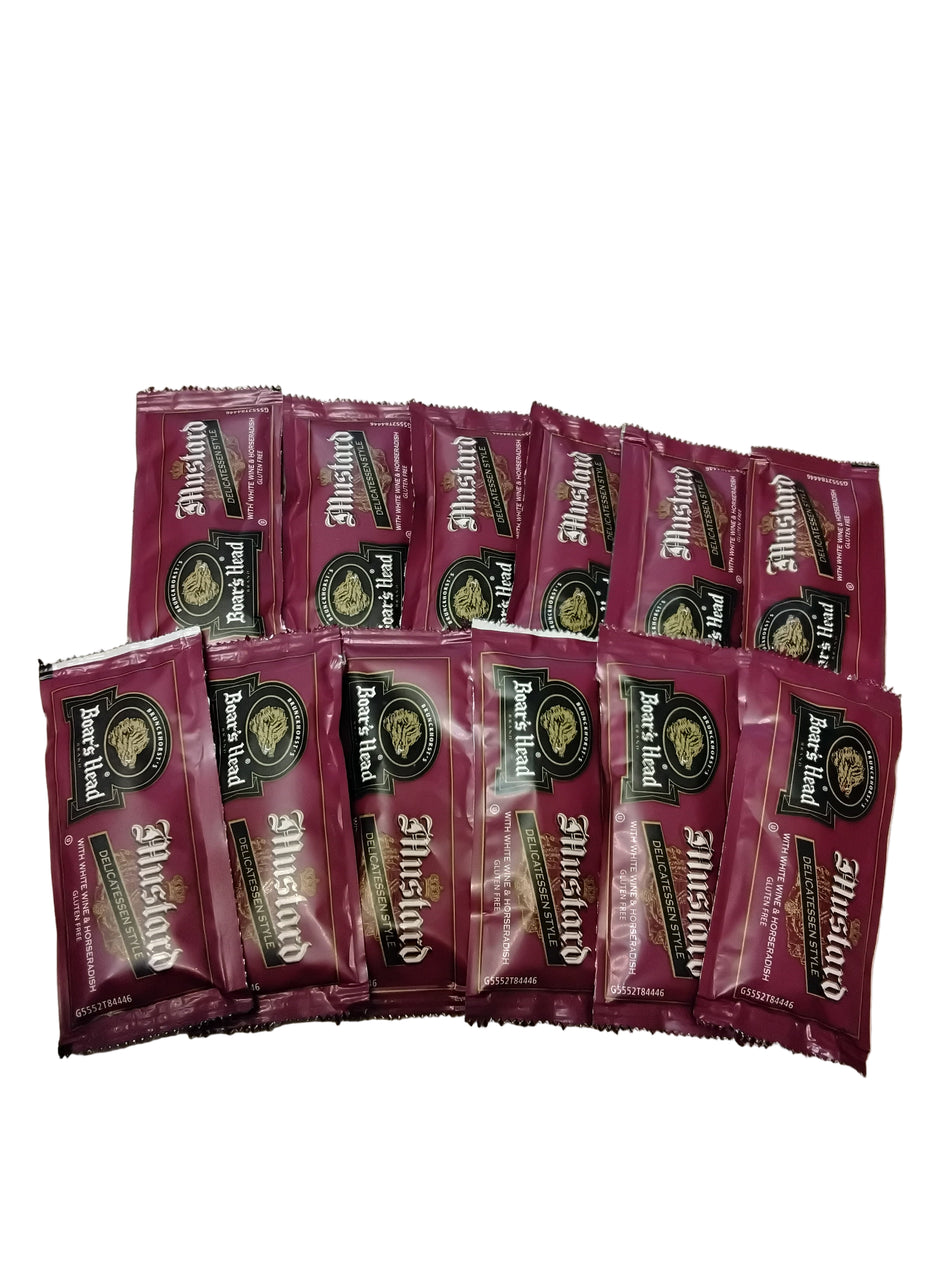 Boar's head mustard per 12 units