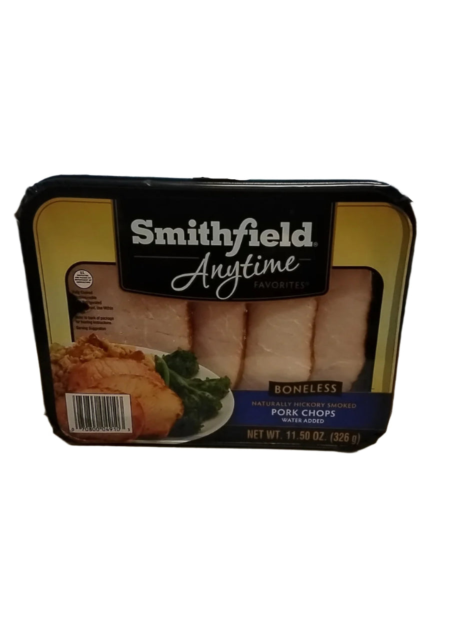 Smithfield anytime Boneless  Pork Chops
