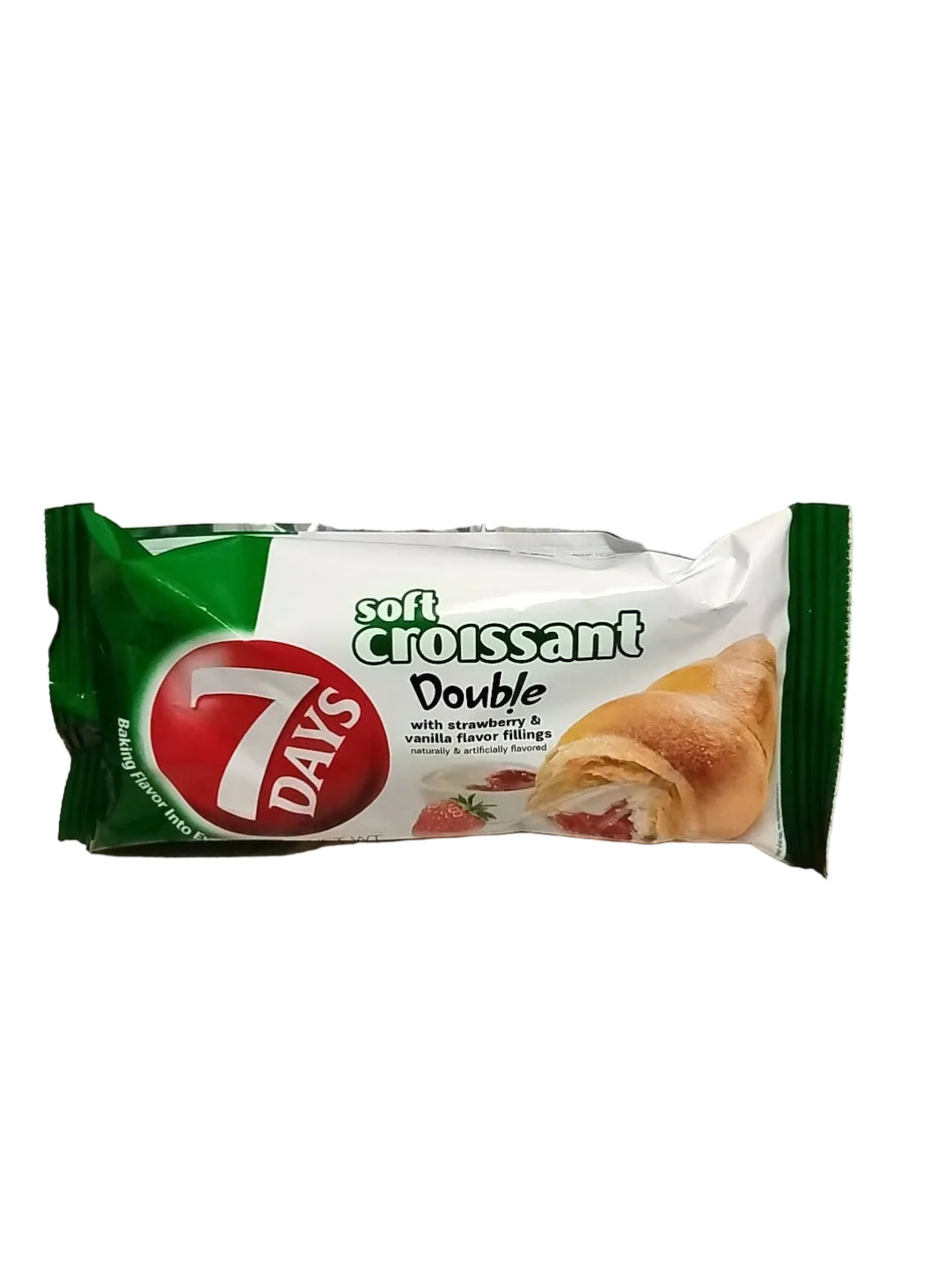 7 days soft croissant strawberry & vainilla