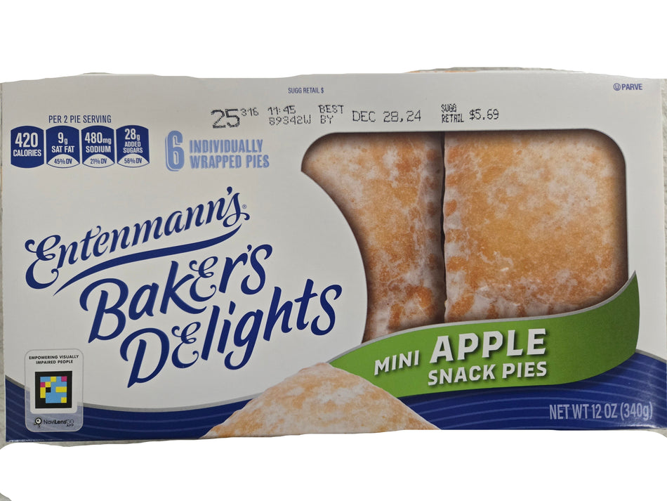 Entenmann's Minis Apple Snack Pies