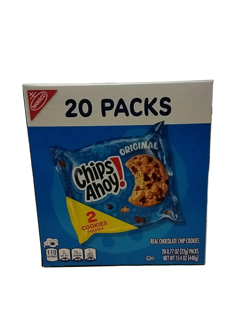 nabisco Chips Ahoy!   20 Packs