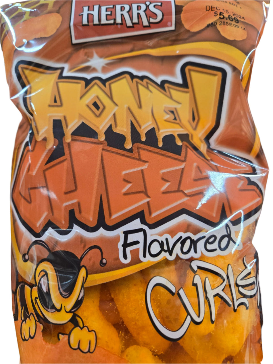 Herr's HONEY Cheese Curls