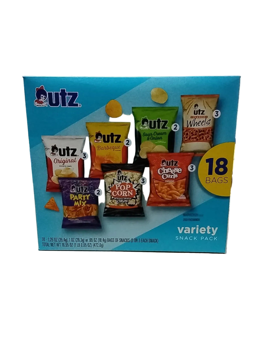 UTZ Variety SnackS Pack  18  bags