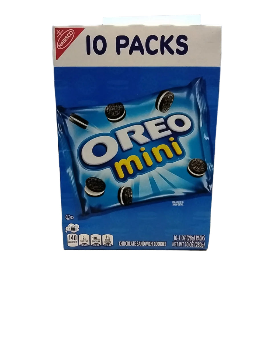 Oreo mini 10 packs nabisco