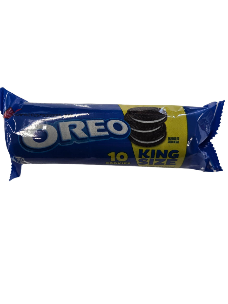 Oreo Chocolate Sandwich Cookies, 1 King Size Snack Pack 10 Pieces