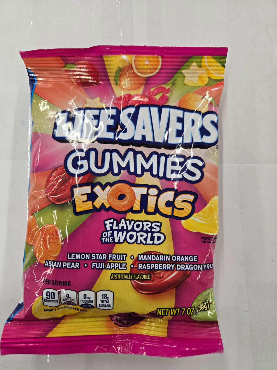 Lifesavers Gummies Exotics, 7 Oz