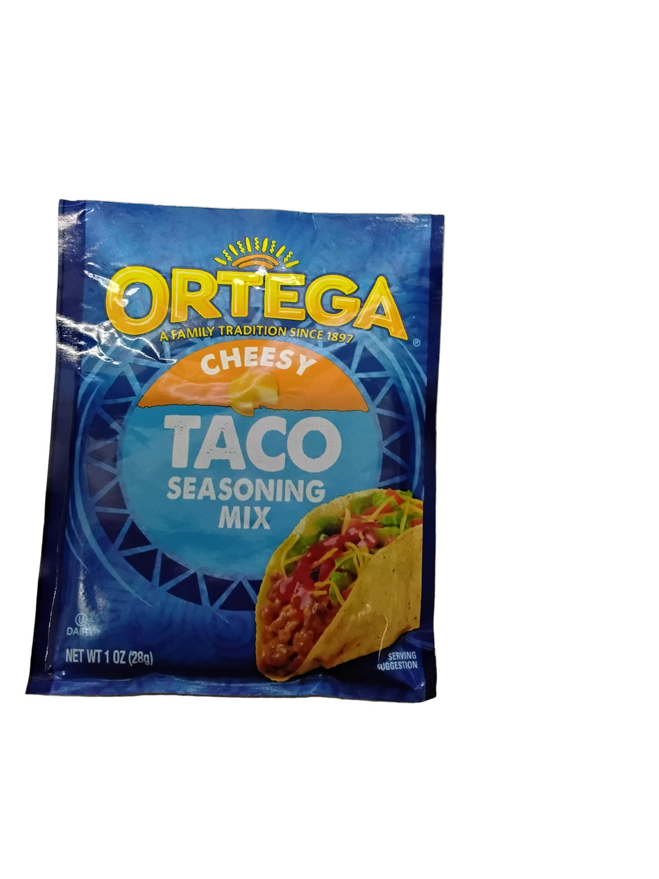 Ortega cheese taco seasoning mix