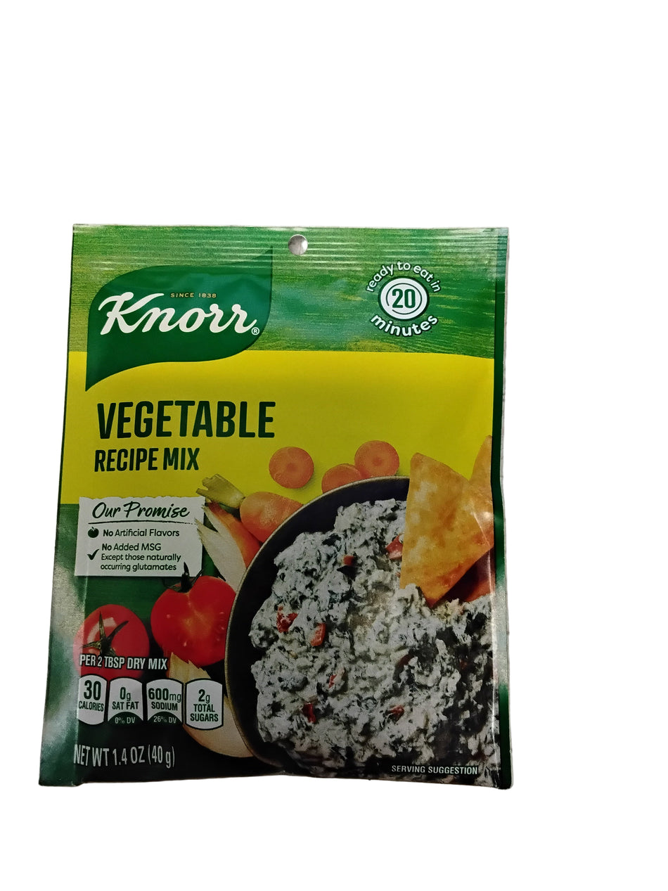 Knorr vegetable recipe mix