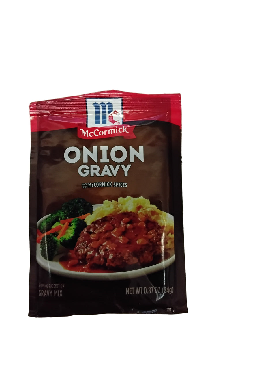 Mc cormick onion gravy